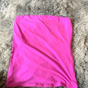 SKIMS Fuchsia Tube Top